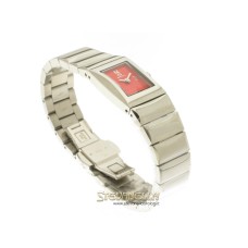 BREIL Lady quarzo acciaio quadrante rosso 2519251636 new